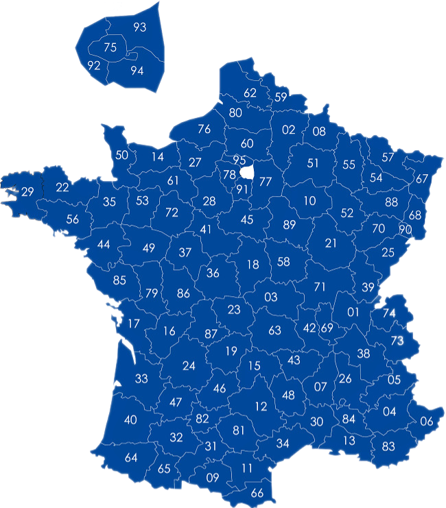 Carte de France